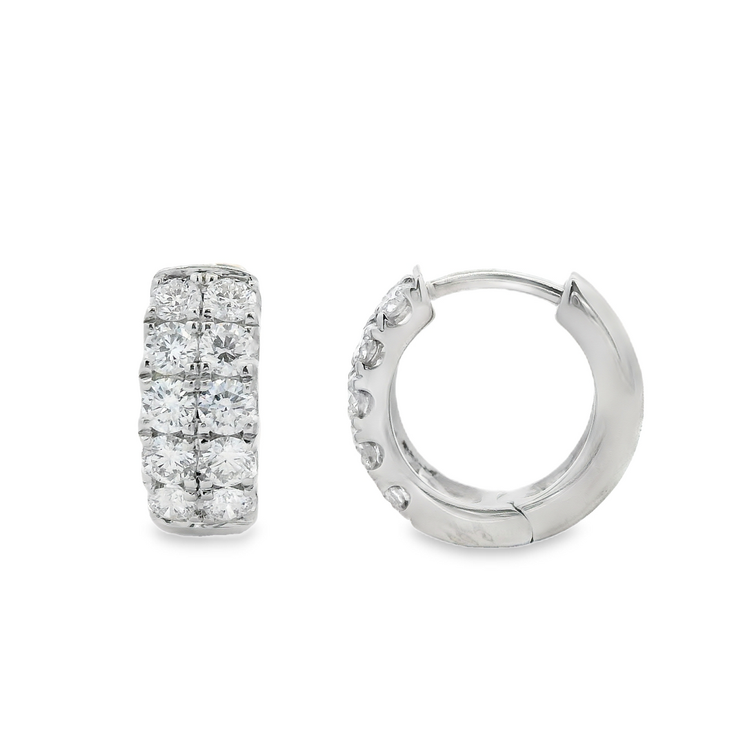 Estate Diamond Earrings