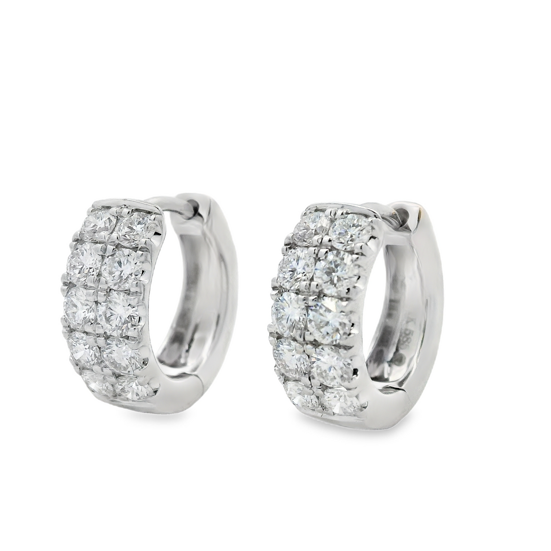 Estate Diamond Earrings
