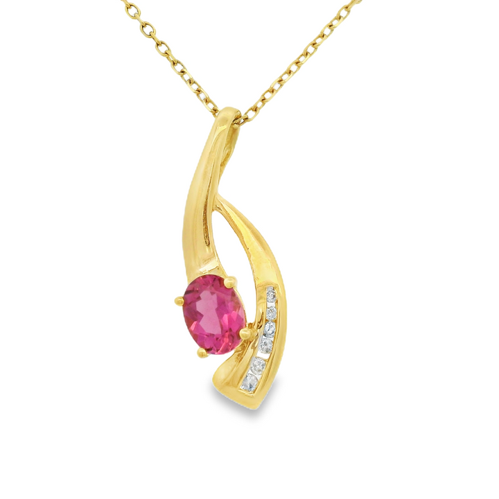 Estate Colored Stone Necklace
