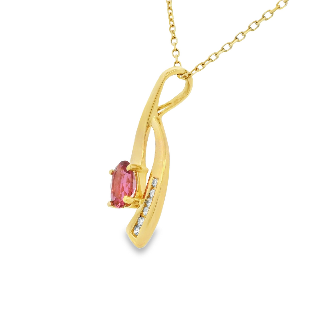 Estate Colored Stone Necklace