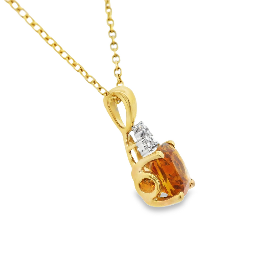 Estate Colored Stone Necklace