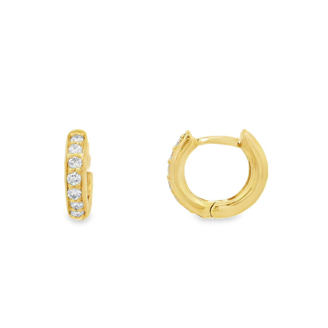 Estate Diamond Earrings