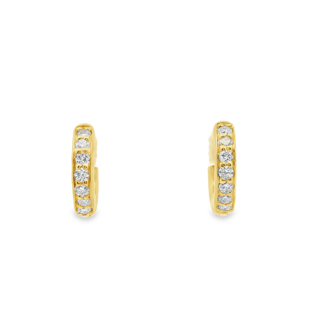 Estate Diamond Earrings