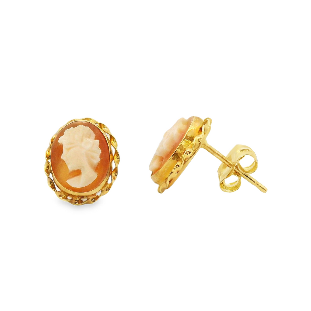 Estate Colored Stone Earrings