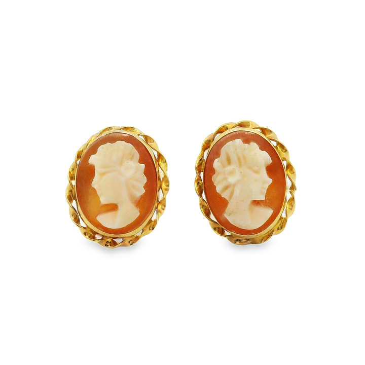 Estate Colored Stone Earrings