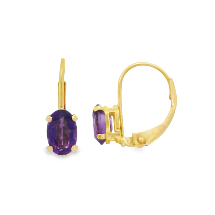 Estate Colored Stone Earrings