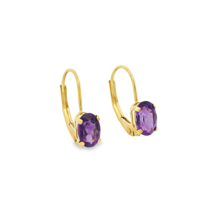 Estate Colored Stone Earrings
