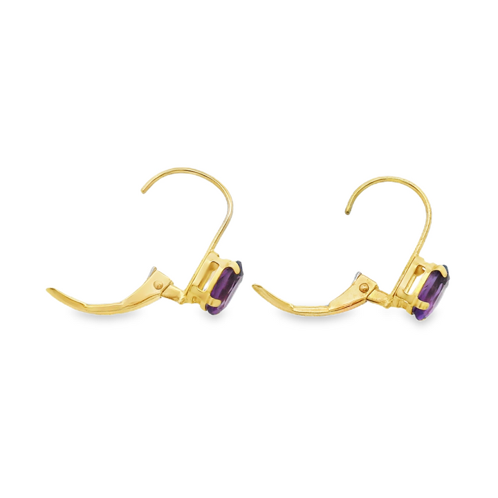 Estate Colored Stone Earrings