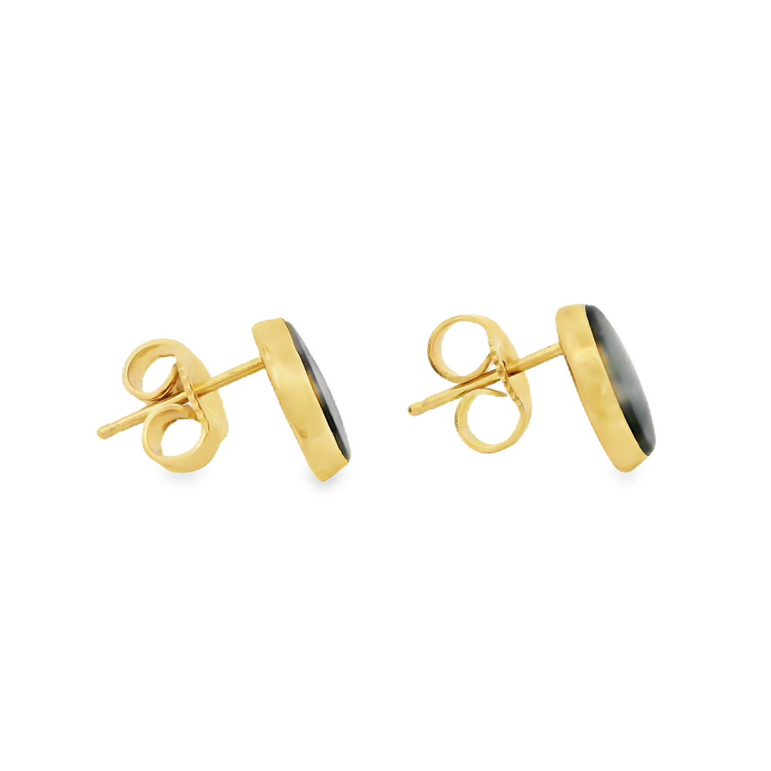 Estate Colored Stone Earrings