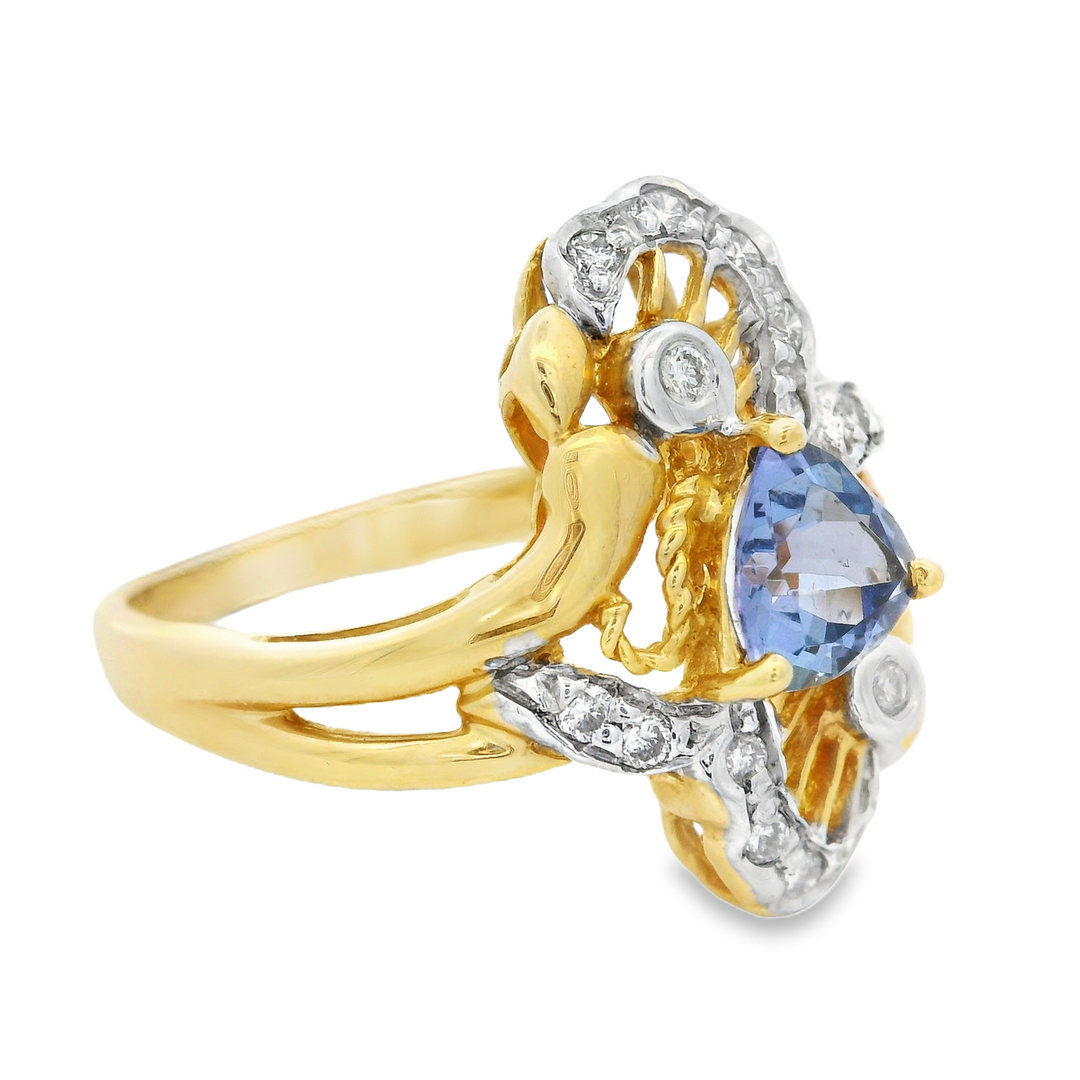 Estate Colored Stone Ring