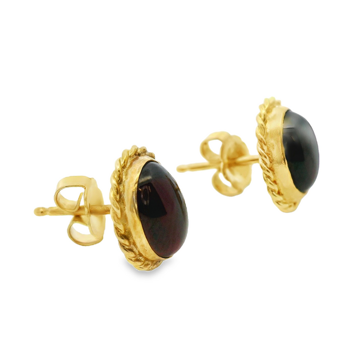Estate Colored Stone Earrings
