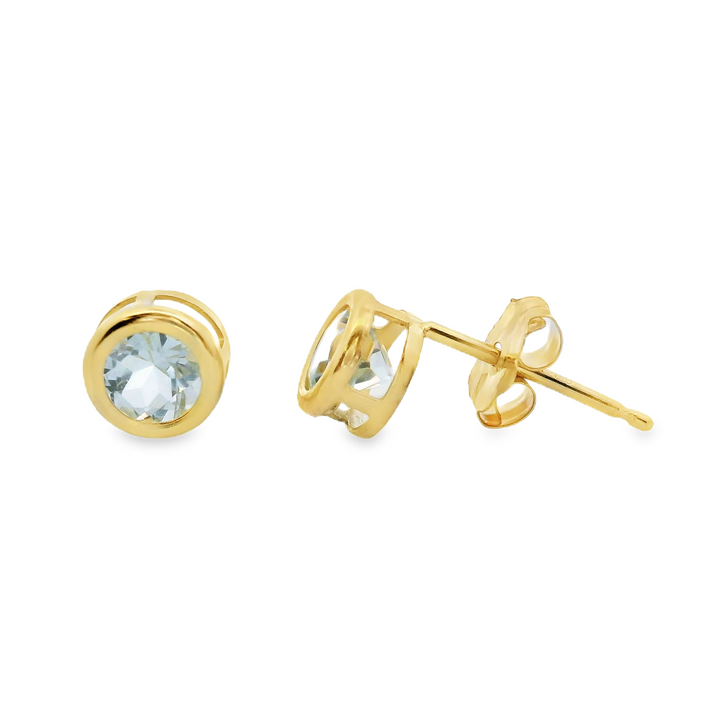 Estate Colored Stone Earrings