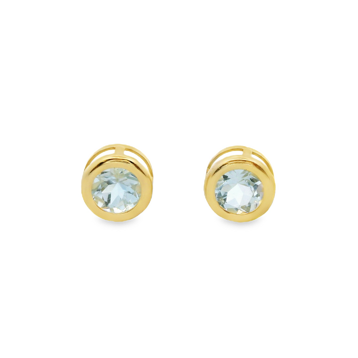 Estate Colored Stone Earrings