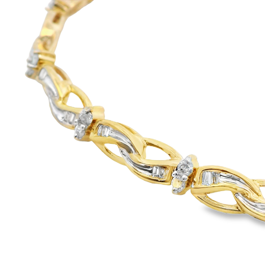 Estate Diamond Bracelet