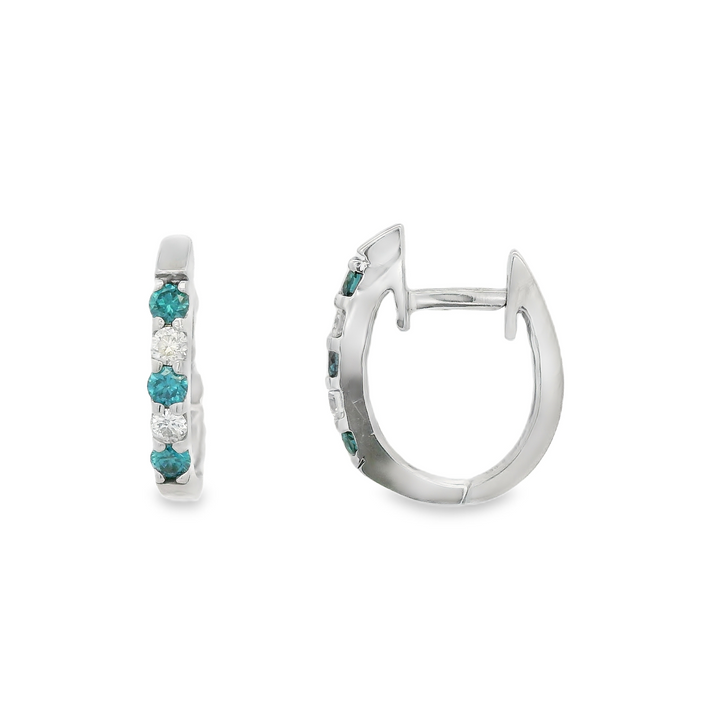 Estate Diamond Earrings