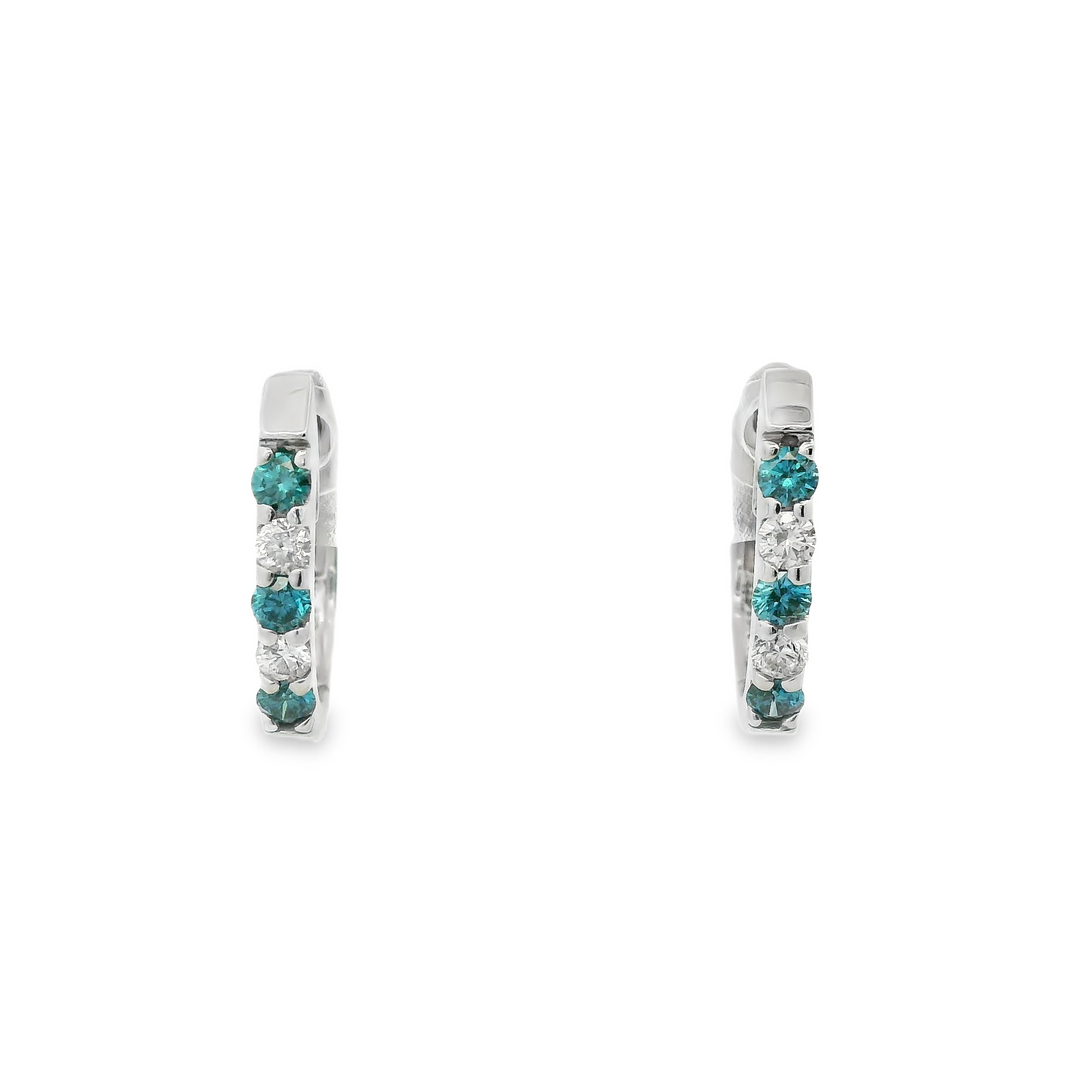 Estate Diamond Earrings