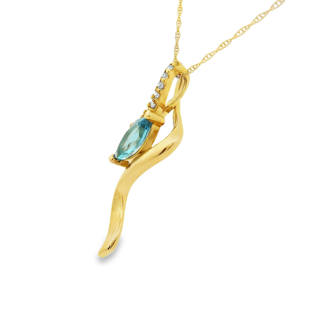 Estate Colored Stone Necklace