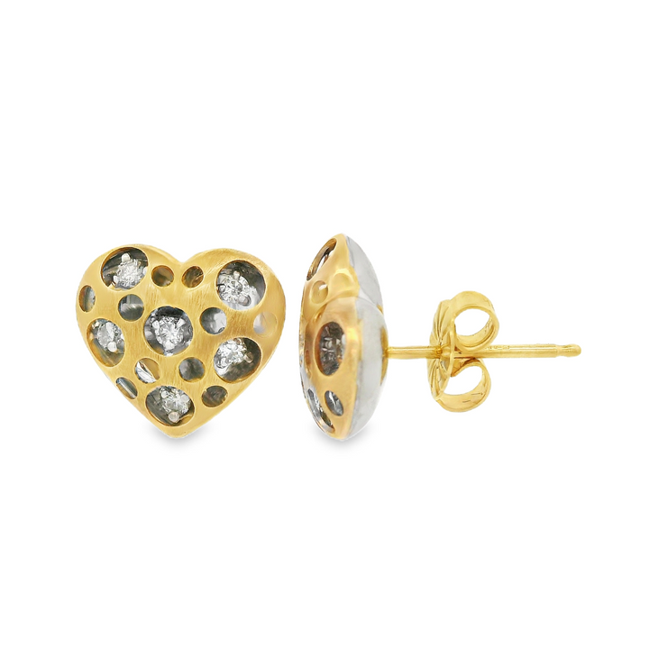 Estate Diamond Earrings