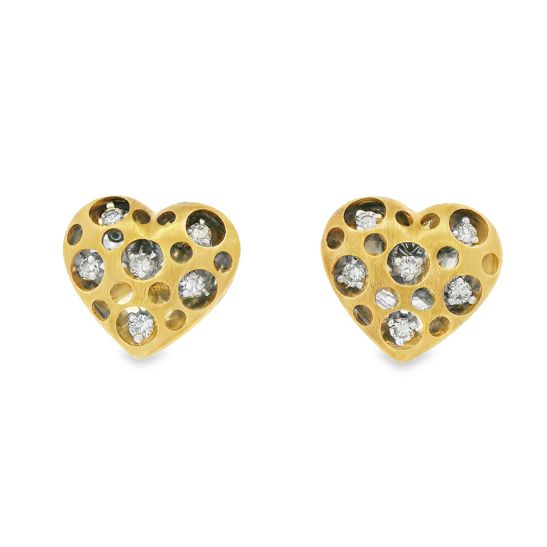 Estate Diamond Earrings