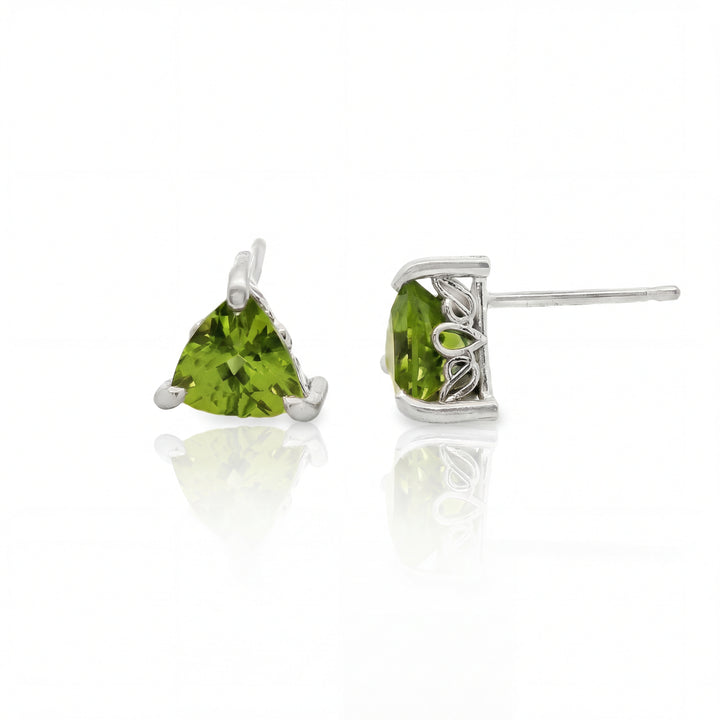 Estate Colored Stone Earrings