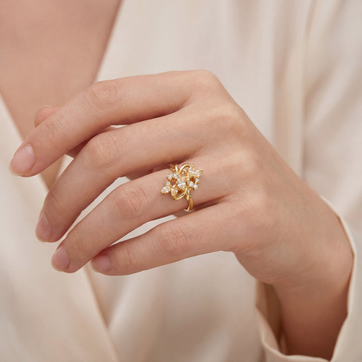 Estate Diamond Fashion Ring