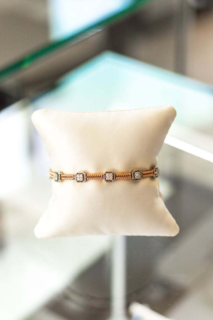Estate Diamond Bracelet