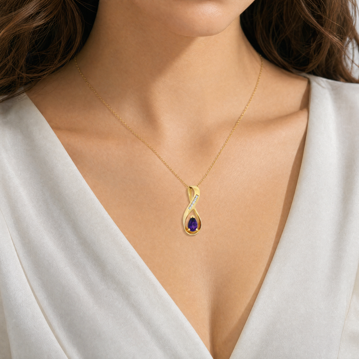 Estate Colored Stone Necklace