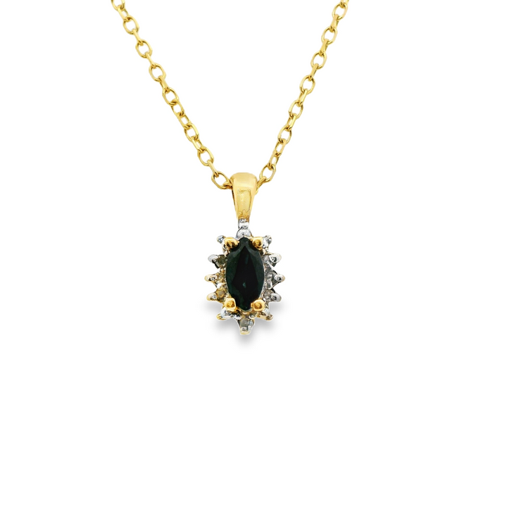 Estate Colored Stone Necklace