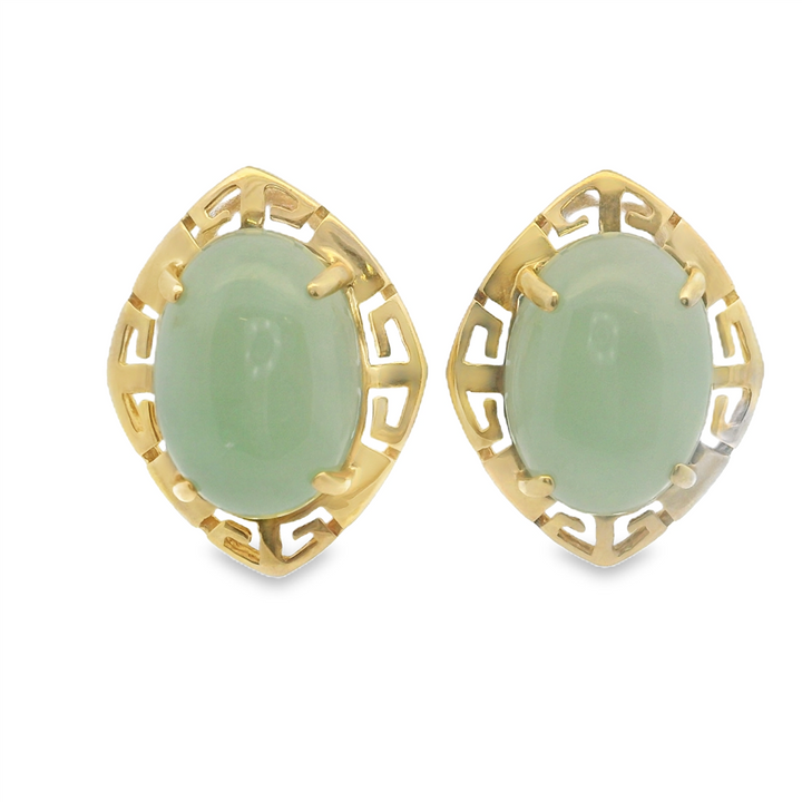 Estate Colored Stone Earrings