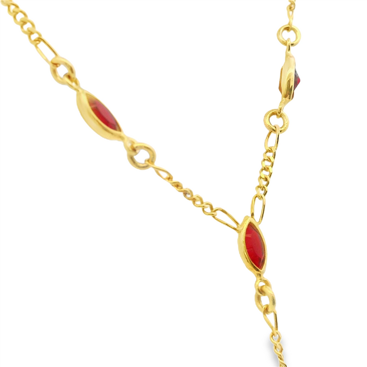 Estate Colored Stone Necklace