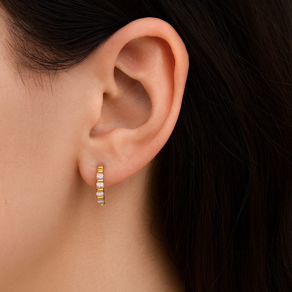 Estate Diamond Earrings