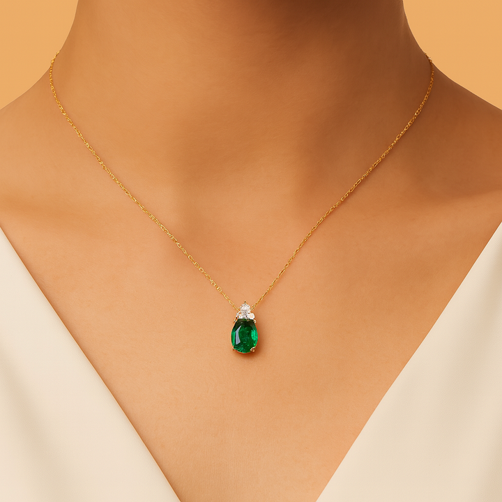 Estate Colored Stone Necklace