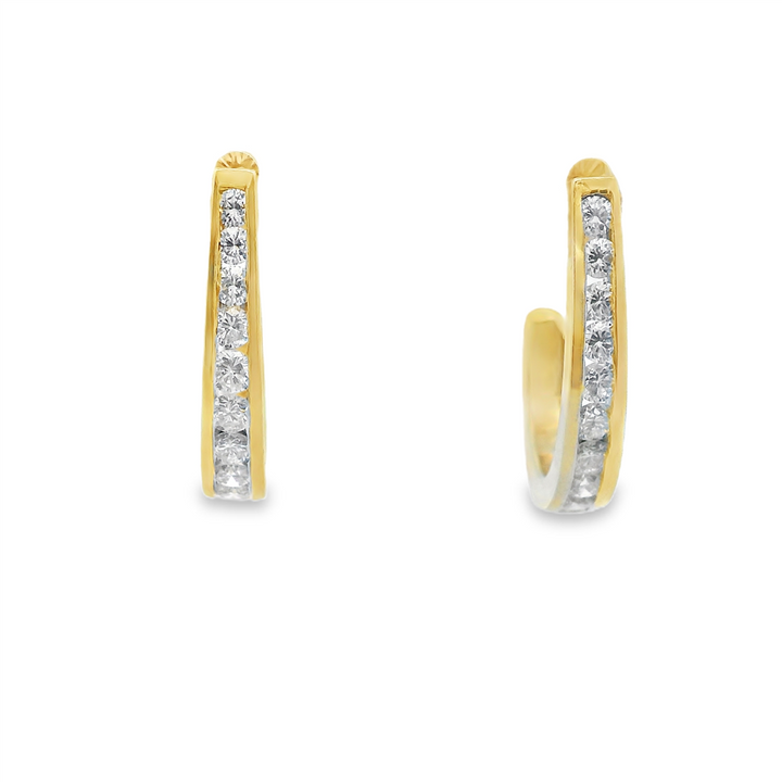 Estate Diamond Earrings