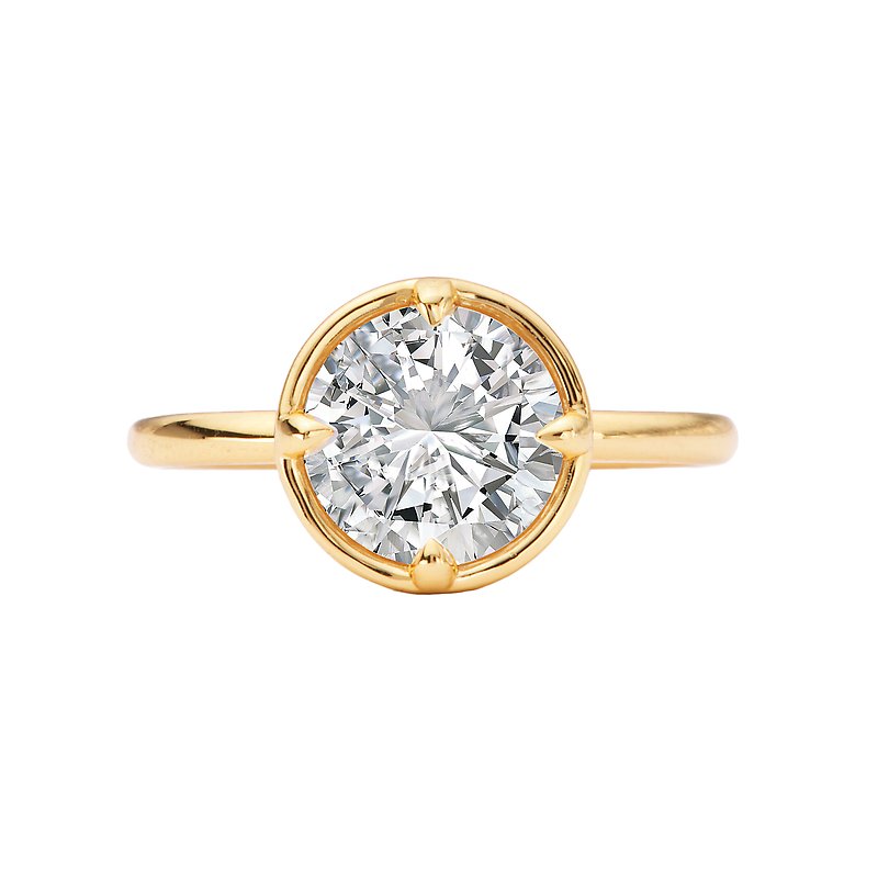 Lab Grown Diamond Engagement Ring