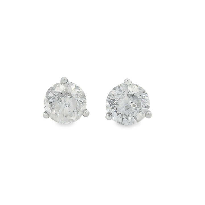 Estate Diamond Earrings