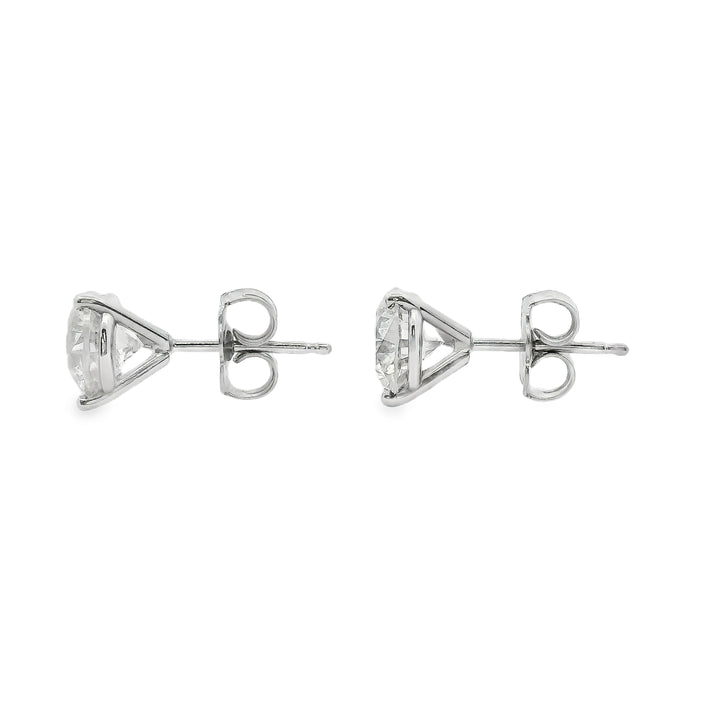 Estate Diamond Earrings