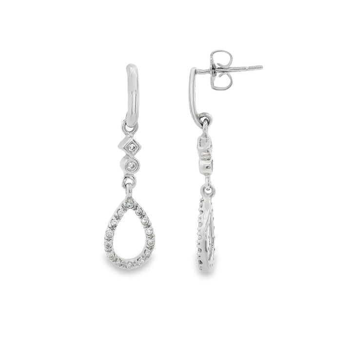 Estate Diamond Earrings