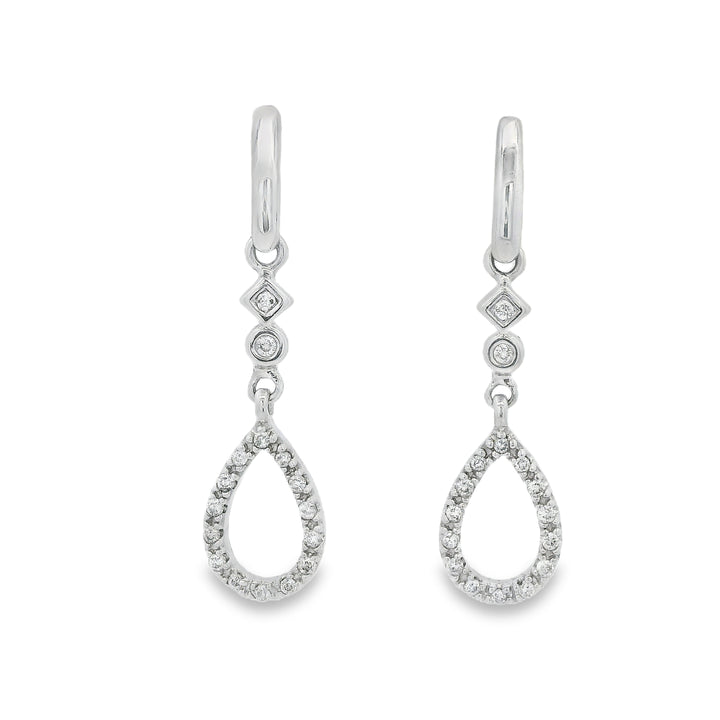 Estate Diamond Earrings