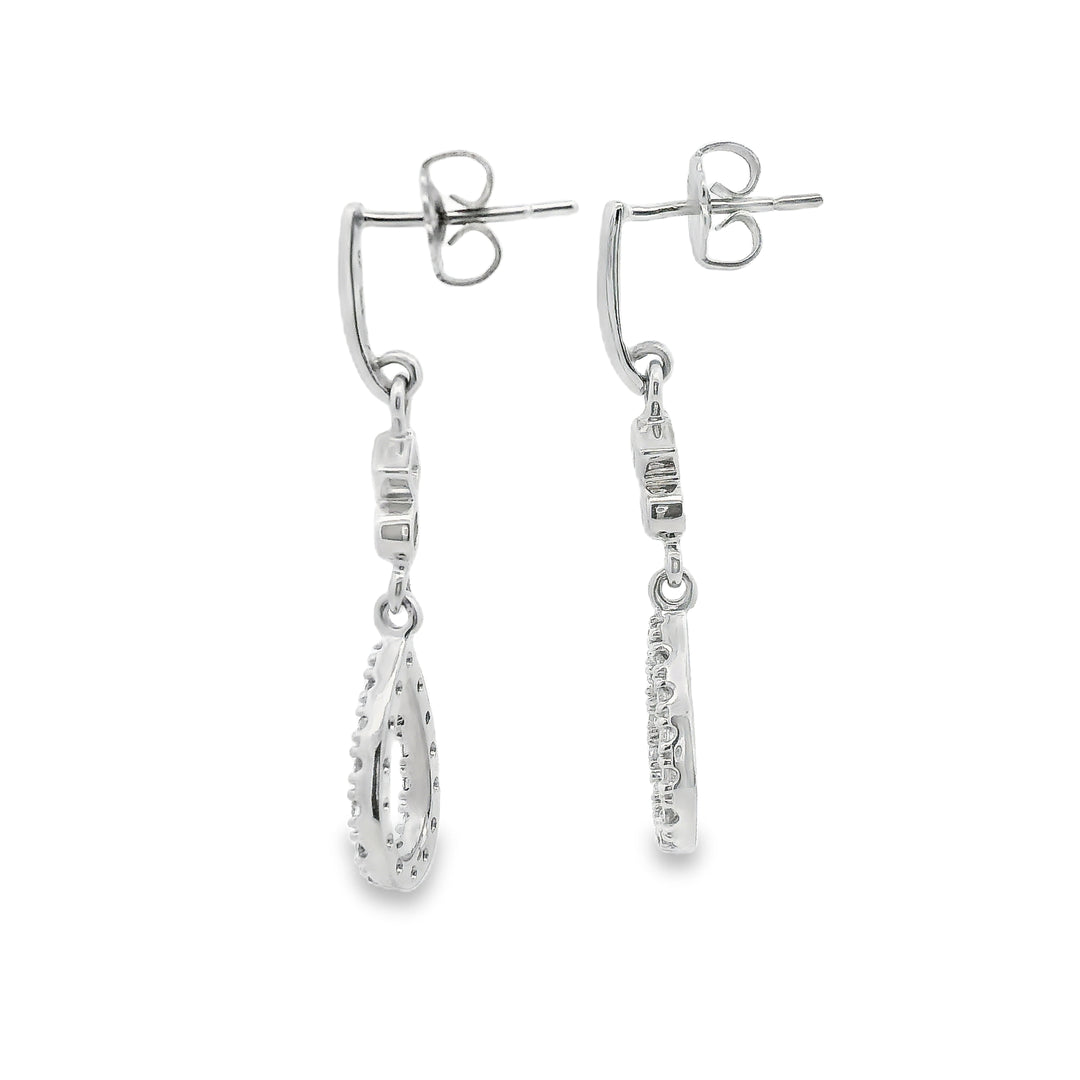 Estate Diamond Earrings
