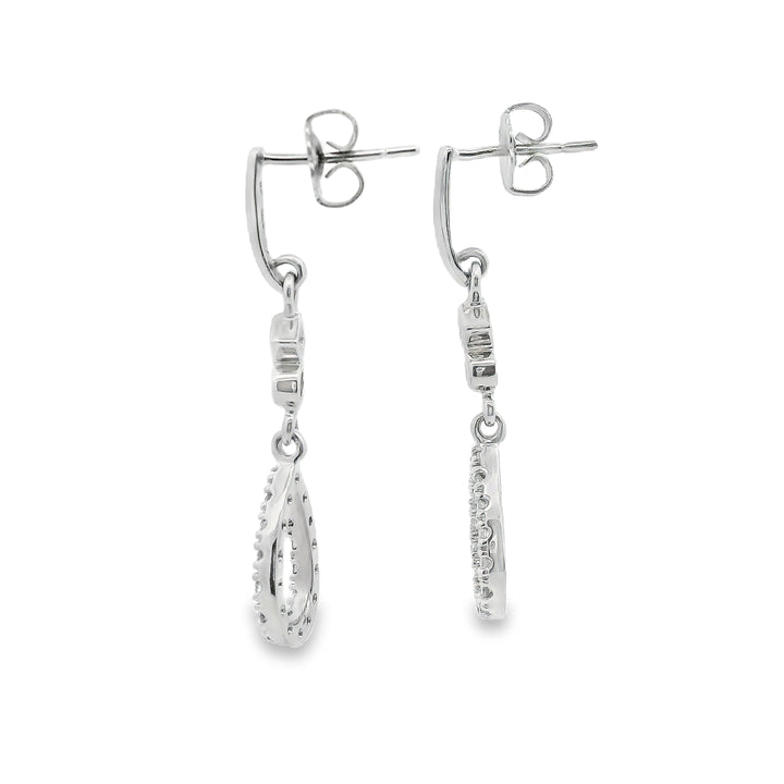Estate Diamond Earrings