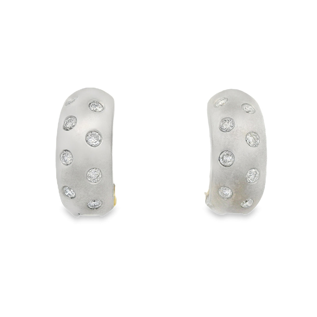 Estate Diamond Earrings