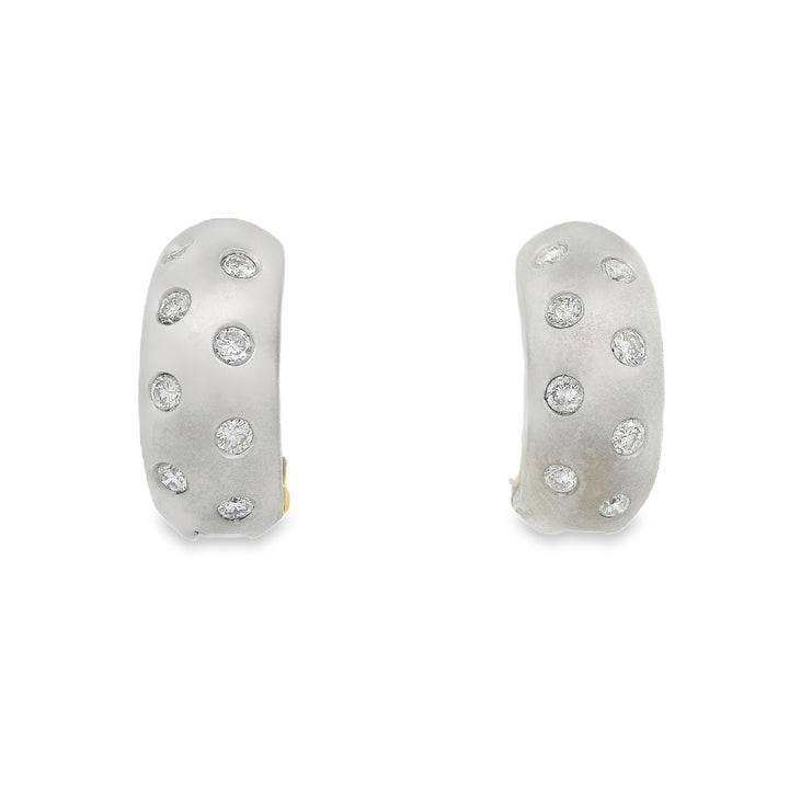 Estate Diamond Earrings