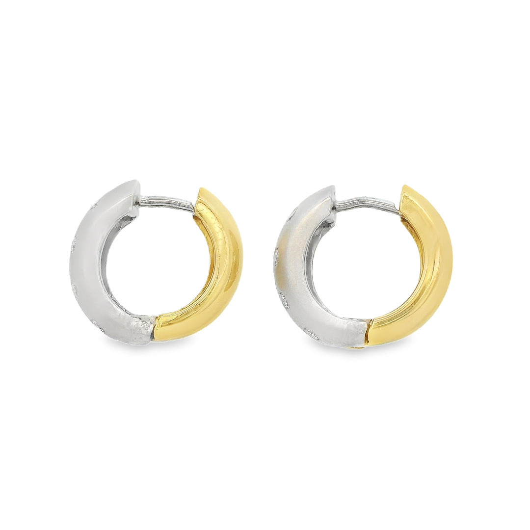 Estate Diamond Earrings
