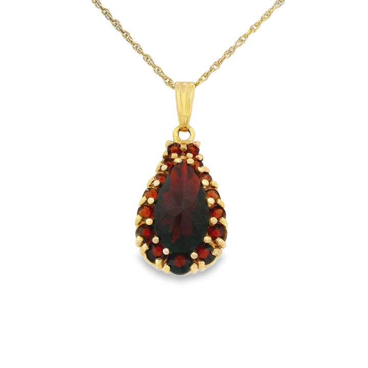 Estate Color Stone Pendant
