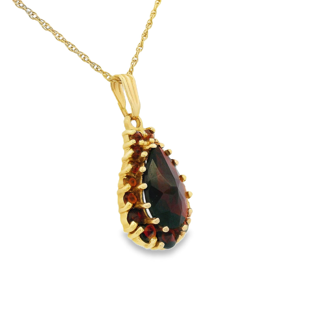 Estate Color Stone Pendant