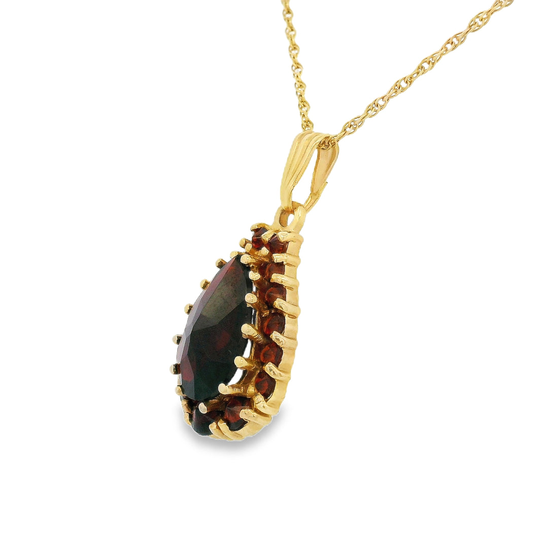 Estate Color Stone Pendant