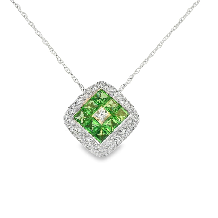 Estate Colored Stone Necklace
