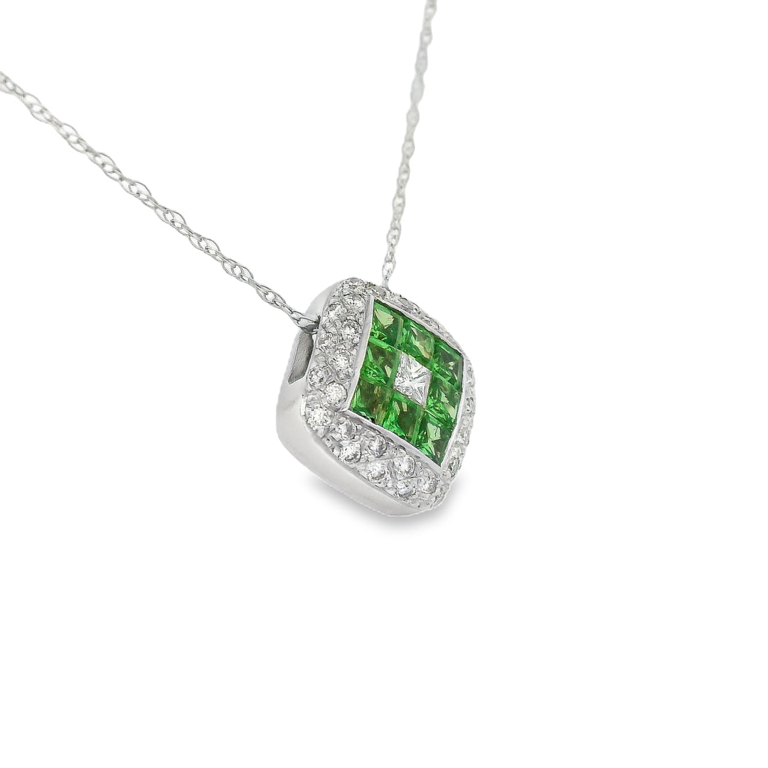 Estate Colored Stone Necklace