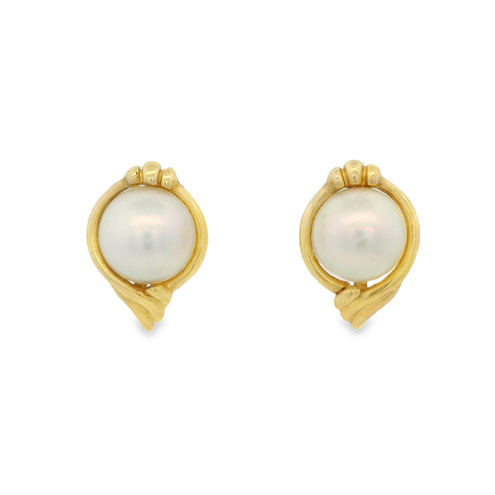 Estate Colored Stone Earrings