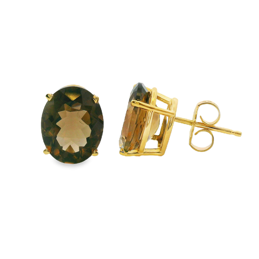 Estate Colored Stone Earrings